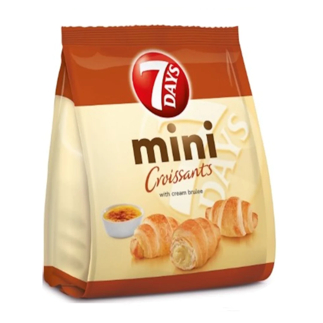 7 Days Mini Croissant Cream Brulee 60g